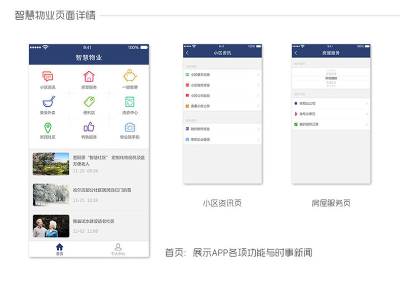 物業(yè)管理app開發(fā)定制Androi安卓ios商城電腦小程序智能家居物聯(lián)網